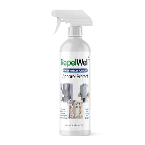 RepelWell Multi-Protect Stain & Water Repellent Eco-Friendly, Pet-Safe Spray for Upholstery, Leather, Footwear & More