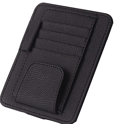 Leather Car Sun Visor Organizer & Document Holder