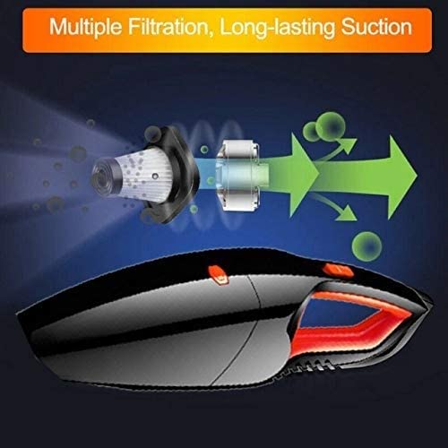 JYYBN Cordless Handheld Vacuum for Car & Home Cleaning