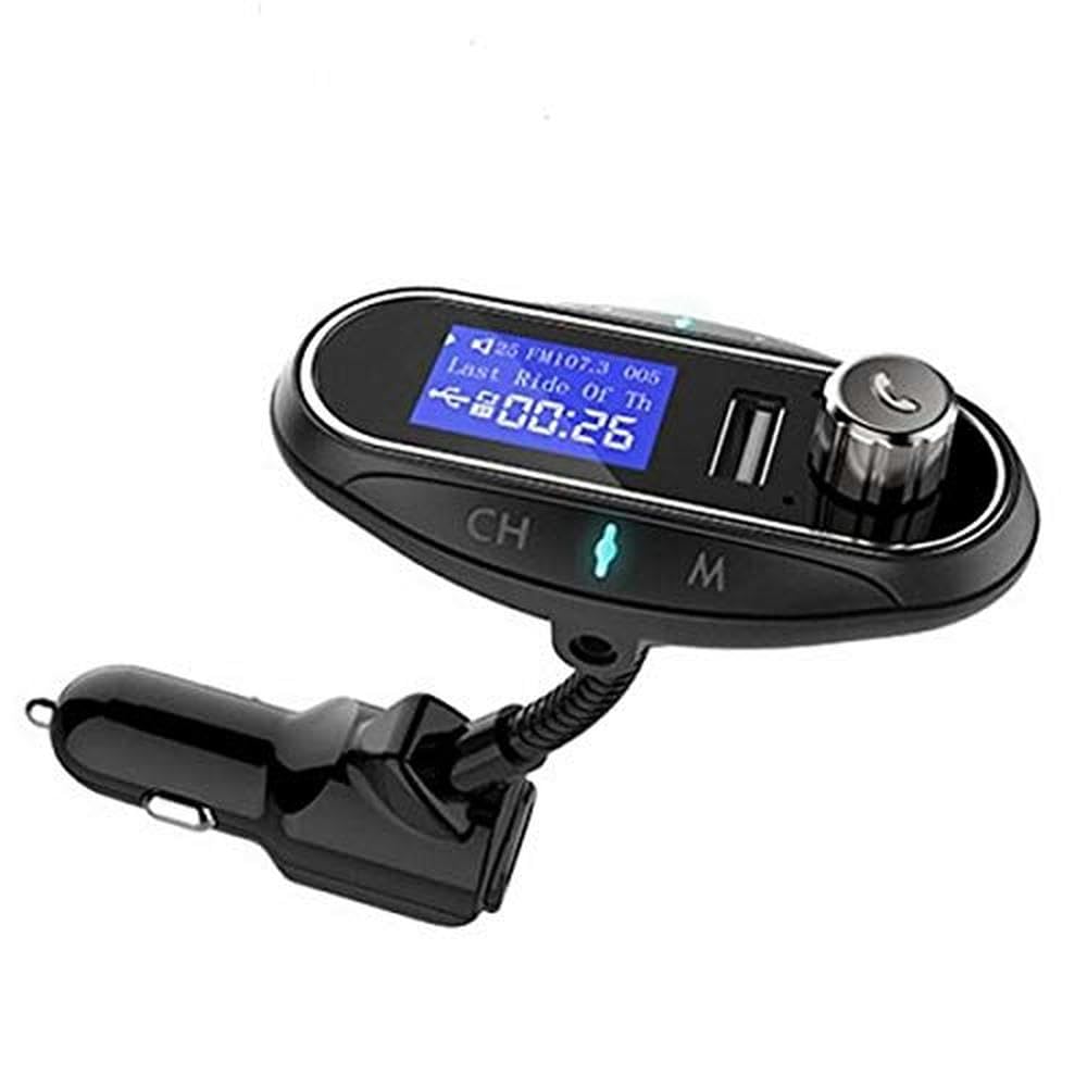 RKEBK T12 Bluetooth FM Transmitter & Car Charger