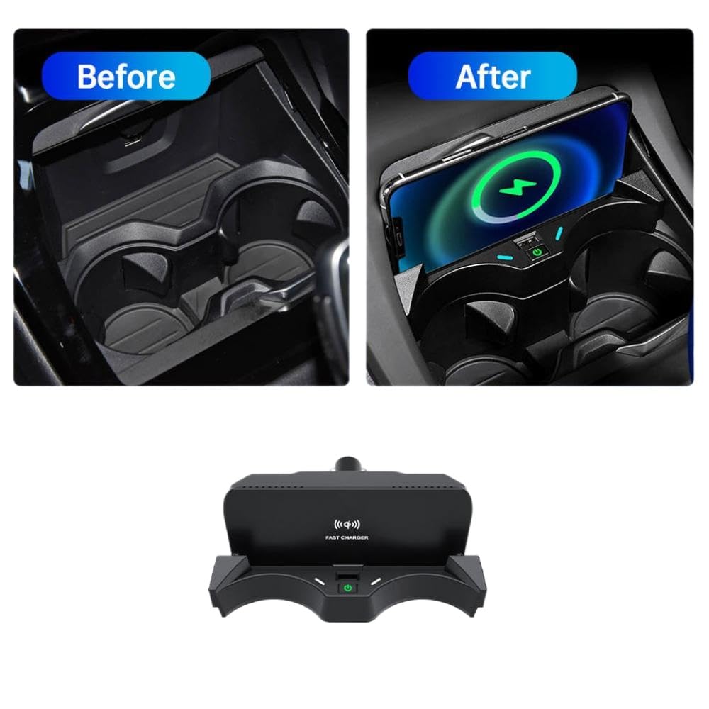 Wireless Fast Car Charger for 2016–2019 BMW X1 & X2