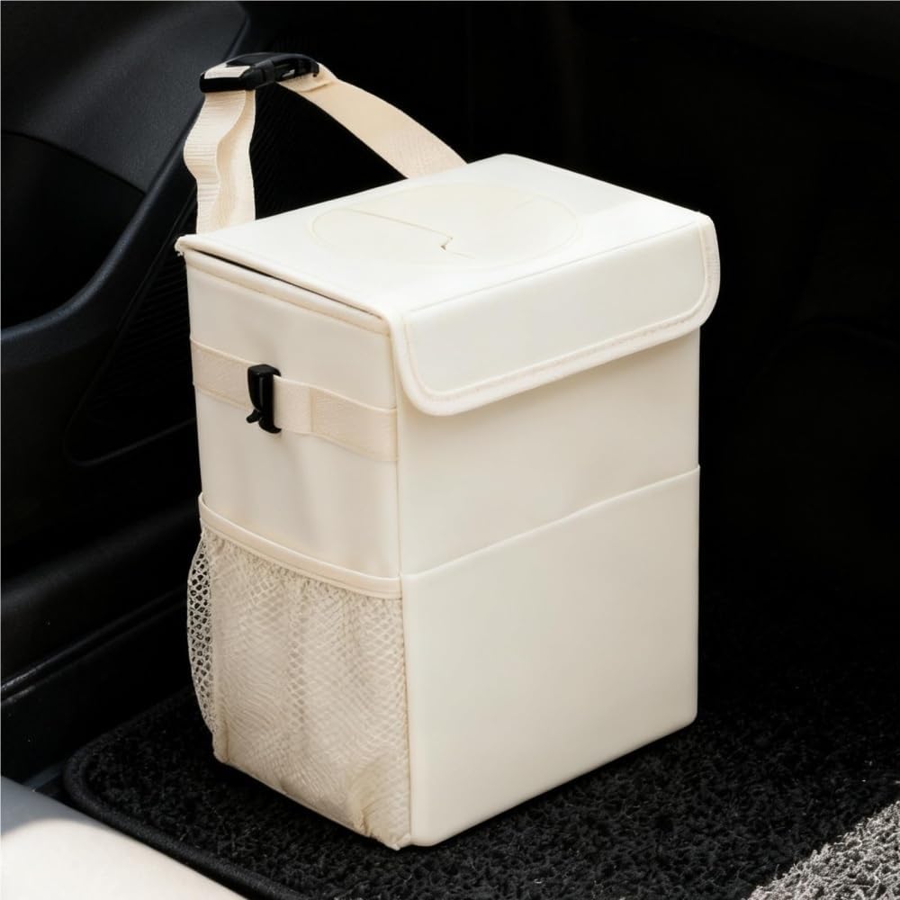 ZYLHDD Leakproof Backseat Car Trash Can & Storage Bag