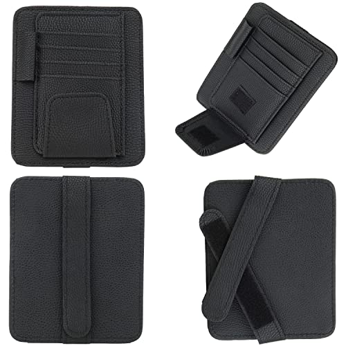 Leather Car Sun Visor Organizer & Document Holder