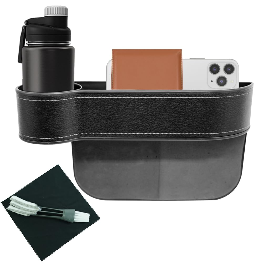 KINGALL 2-Pack Car Seat Gap Filler Organizers