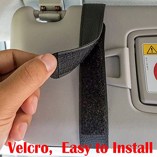 Leather Car Sun Visor Organizer & Document Holder