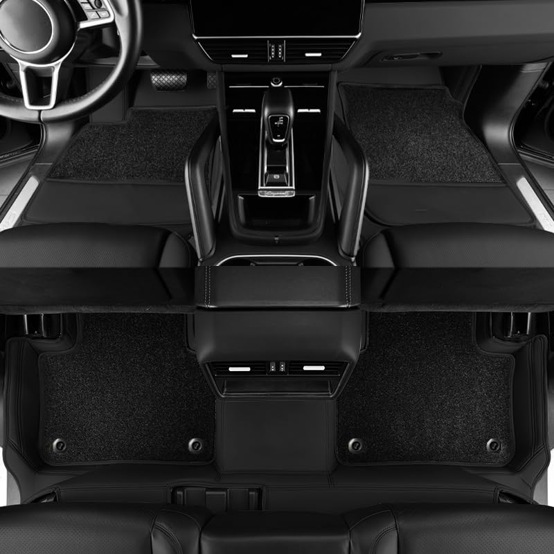Sefamux Luxury Car Floor Mats for Mercedes-Maybach S 580 4MATIC 2021-2026 4-Seats, Premium Custom Fit Floor Liners, Full Coverage Interior Protection, Water-Resistant & Anti-Slip Design