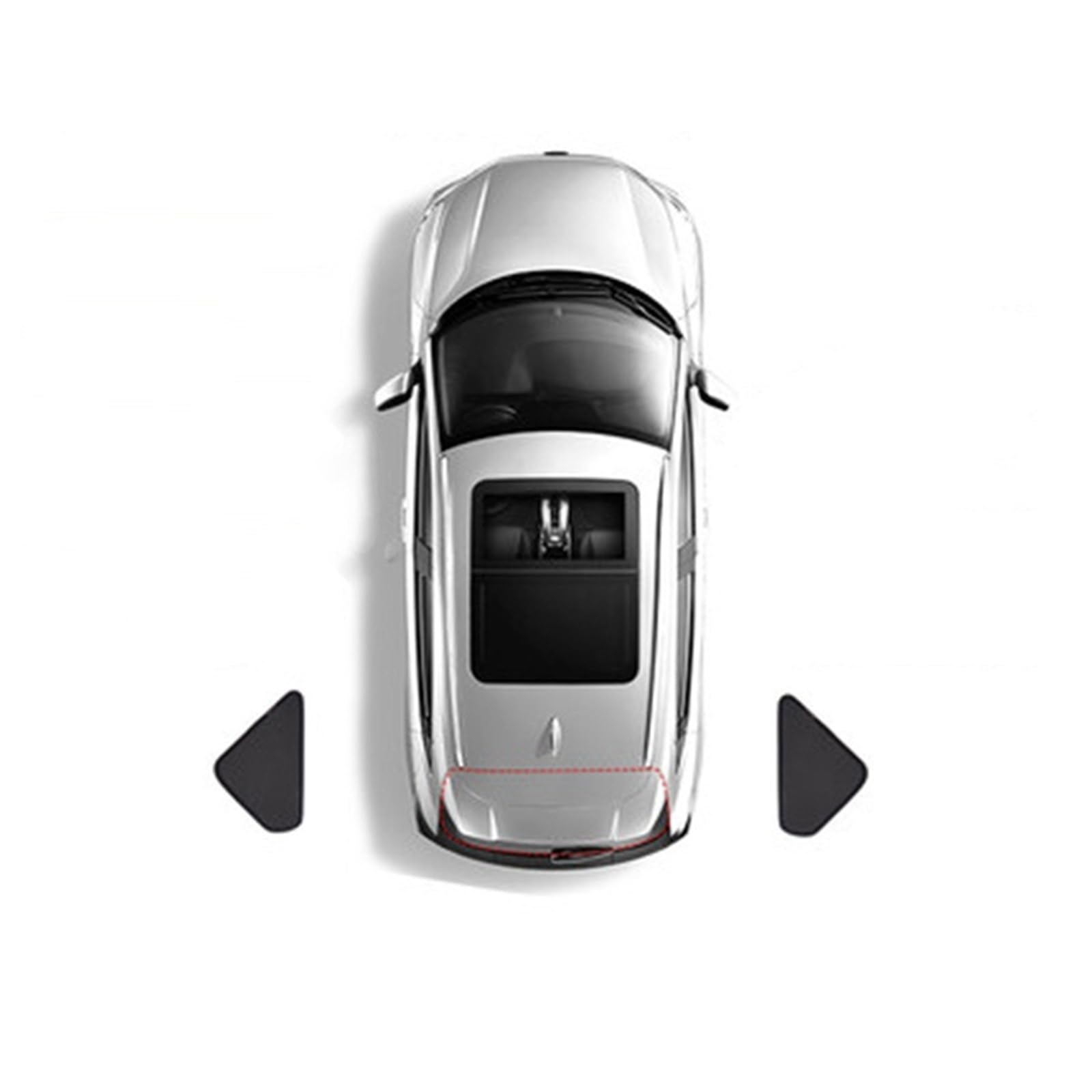 Magnetic Window Sun Shade Set for 2017–2023 Jeep Compass