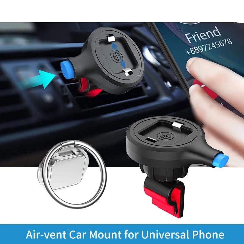 KLJUHGTR Locking Metal Air Vent Car Phone Mount