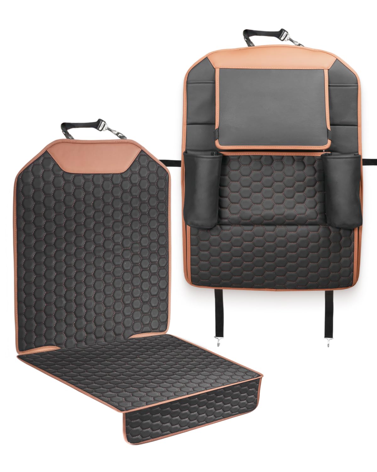 Owleys Backseat Organizer & Kick Mat Seat Protector