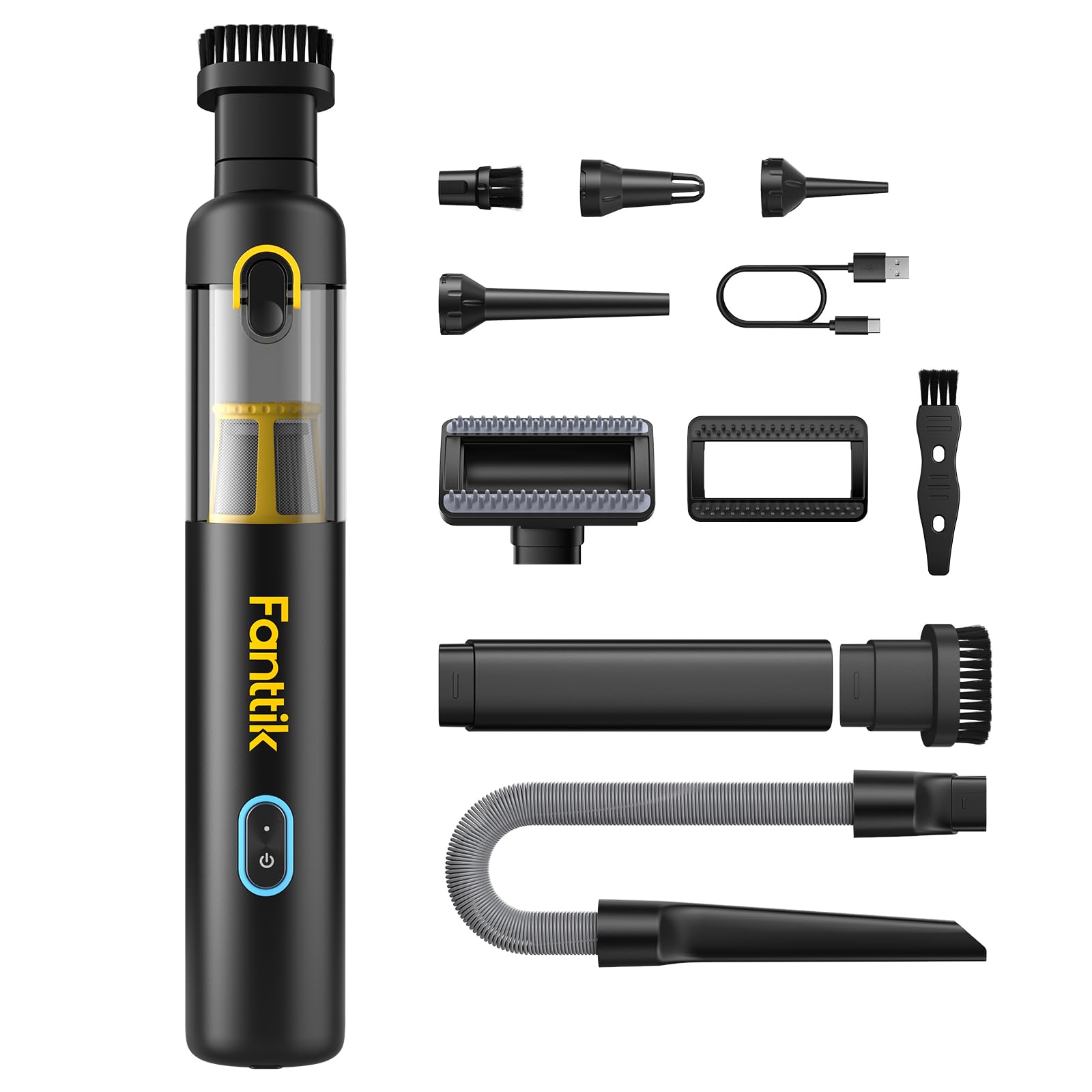 Fanttik Slim V8 APEX 4-in-1 Car Vacuum & Air Duster
