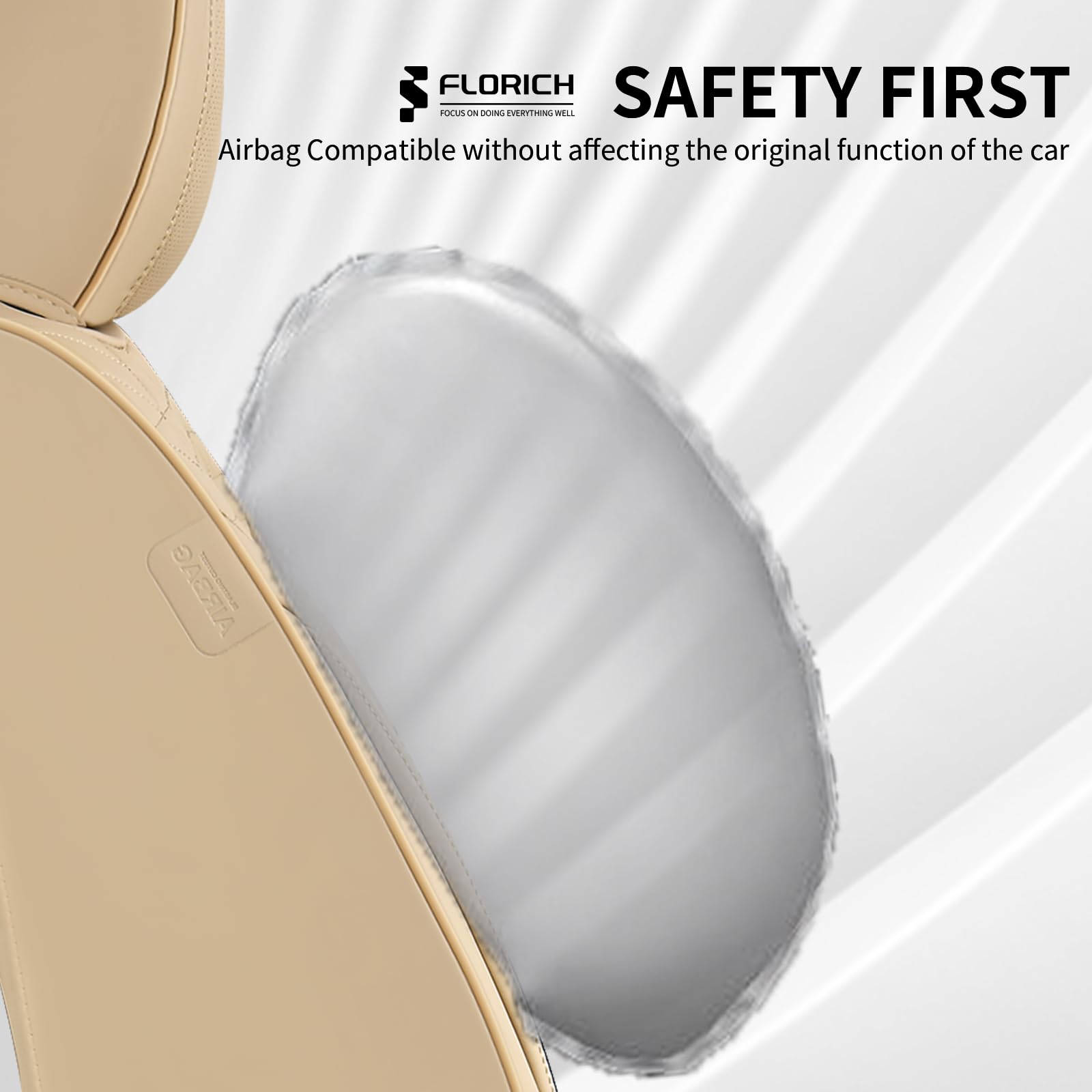 FLORICH Seat Covers, Leather Seat Covers, Luxury Car Seat Covers