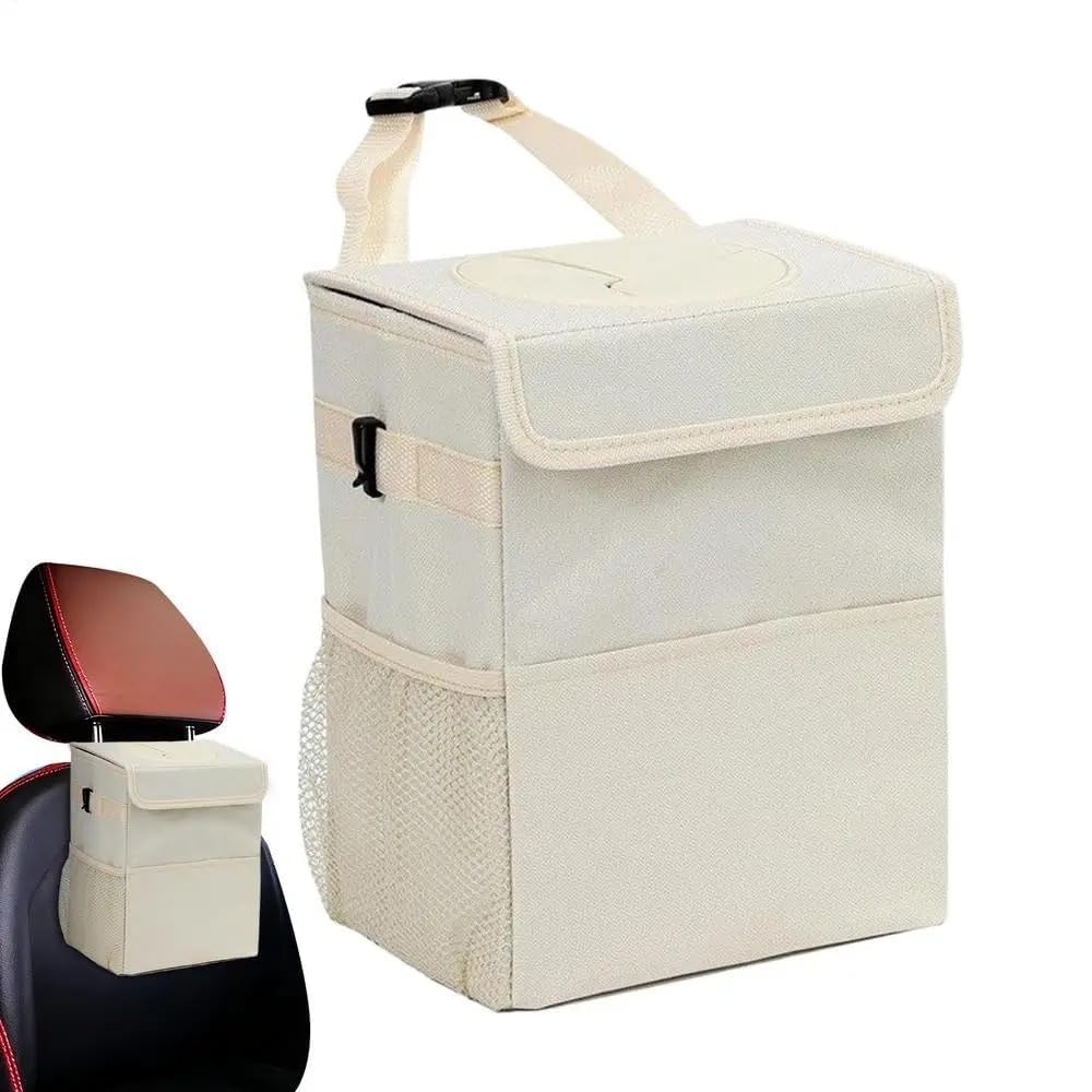 ZYLHDD Leakproof Backseat Car Trash Can & Storage Bag
