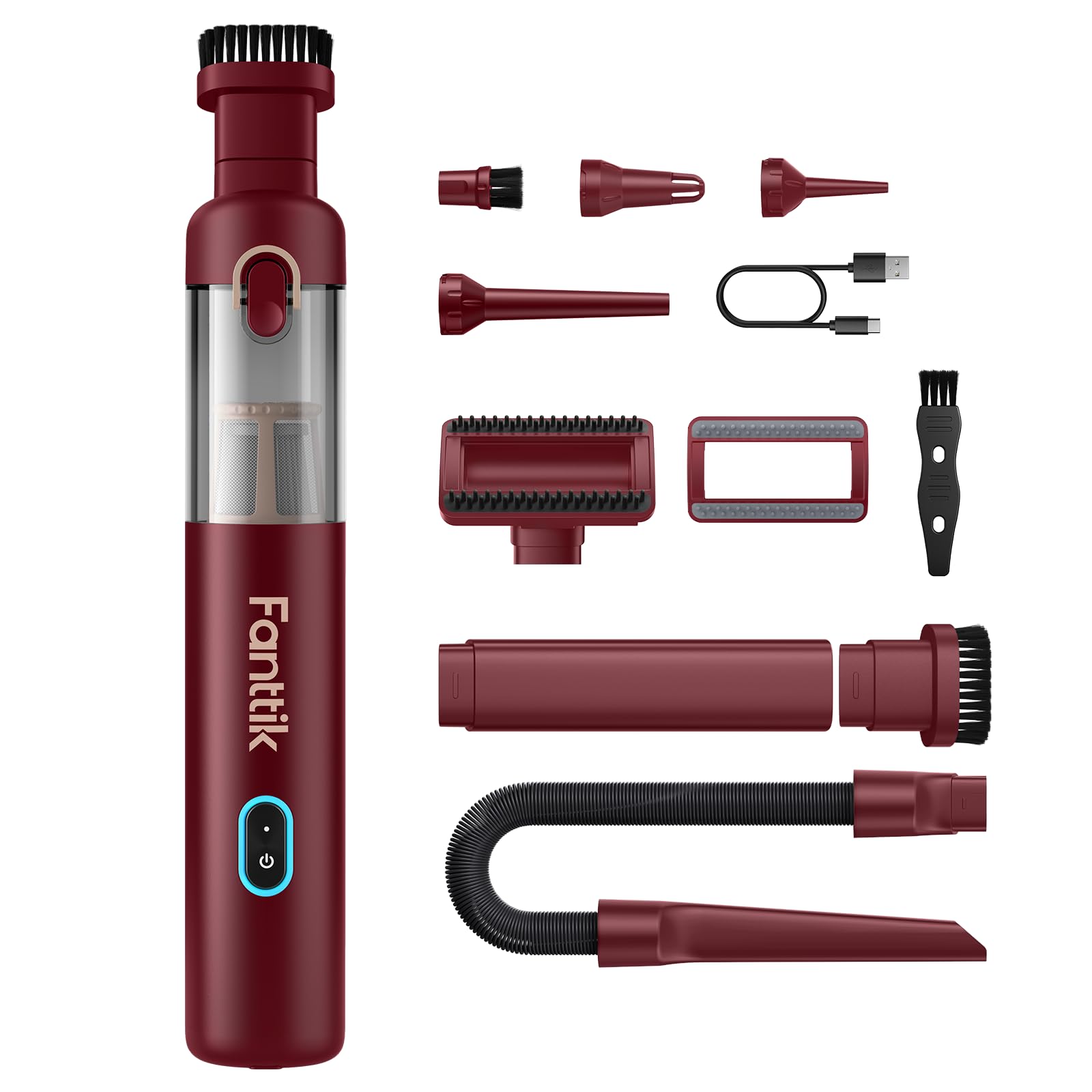 Fanttik Slim V8 APEX 4-in-1 Car Vacuum & Air Duster