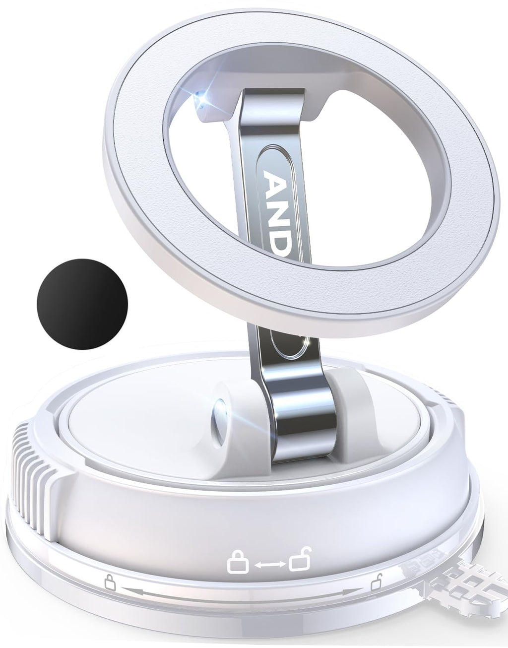 ANDERY MagSafe Car Phone Mount with Strong Suction