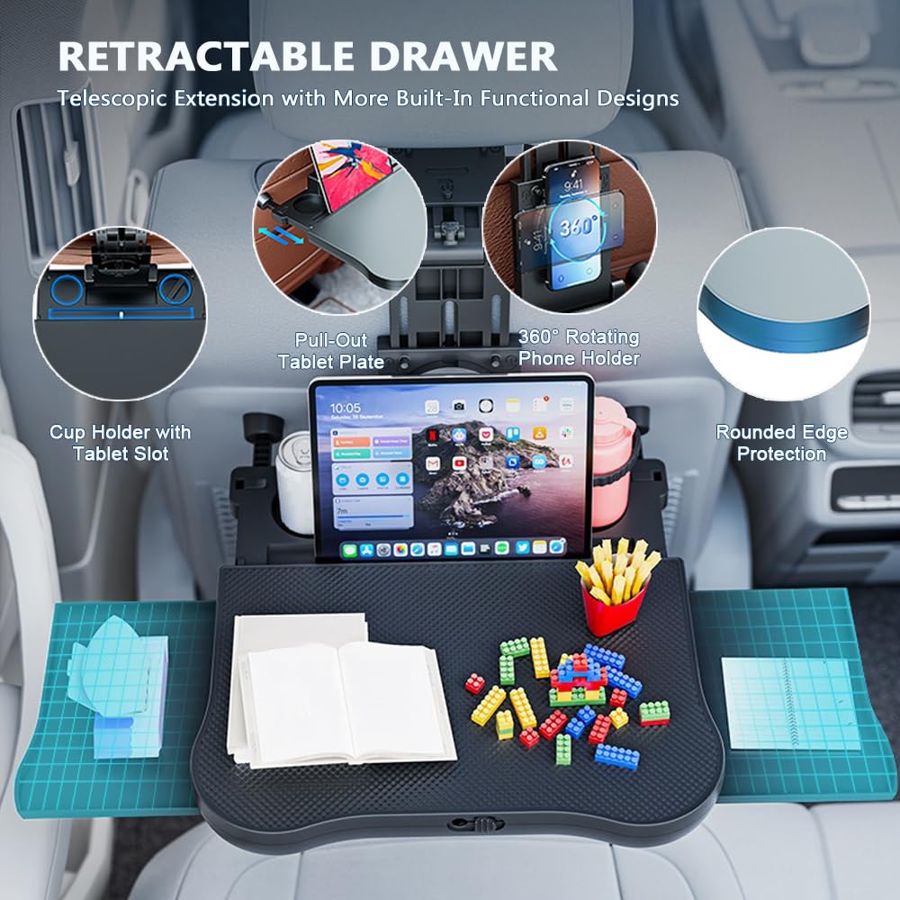 REVXON Backseat Tray Table for McLaren 750S, Artura & GT