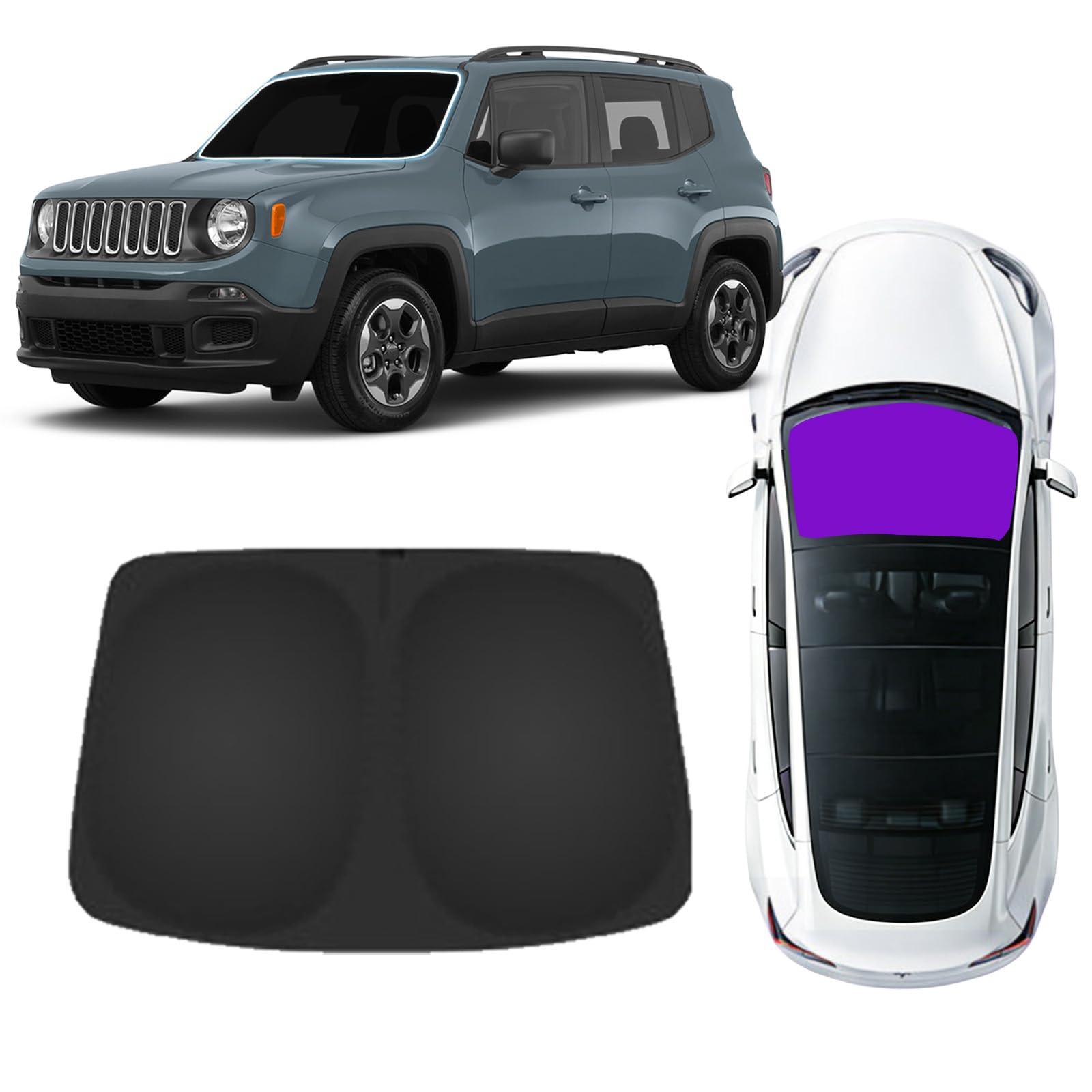 Magnetic Window Sun Shades for 2010–2014 Subaru Outback