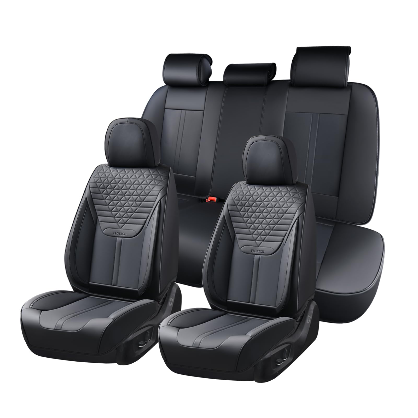 FLORICH Seat Covers, Leather Seat Covers, Luxury Car Seat Covers