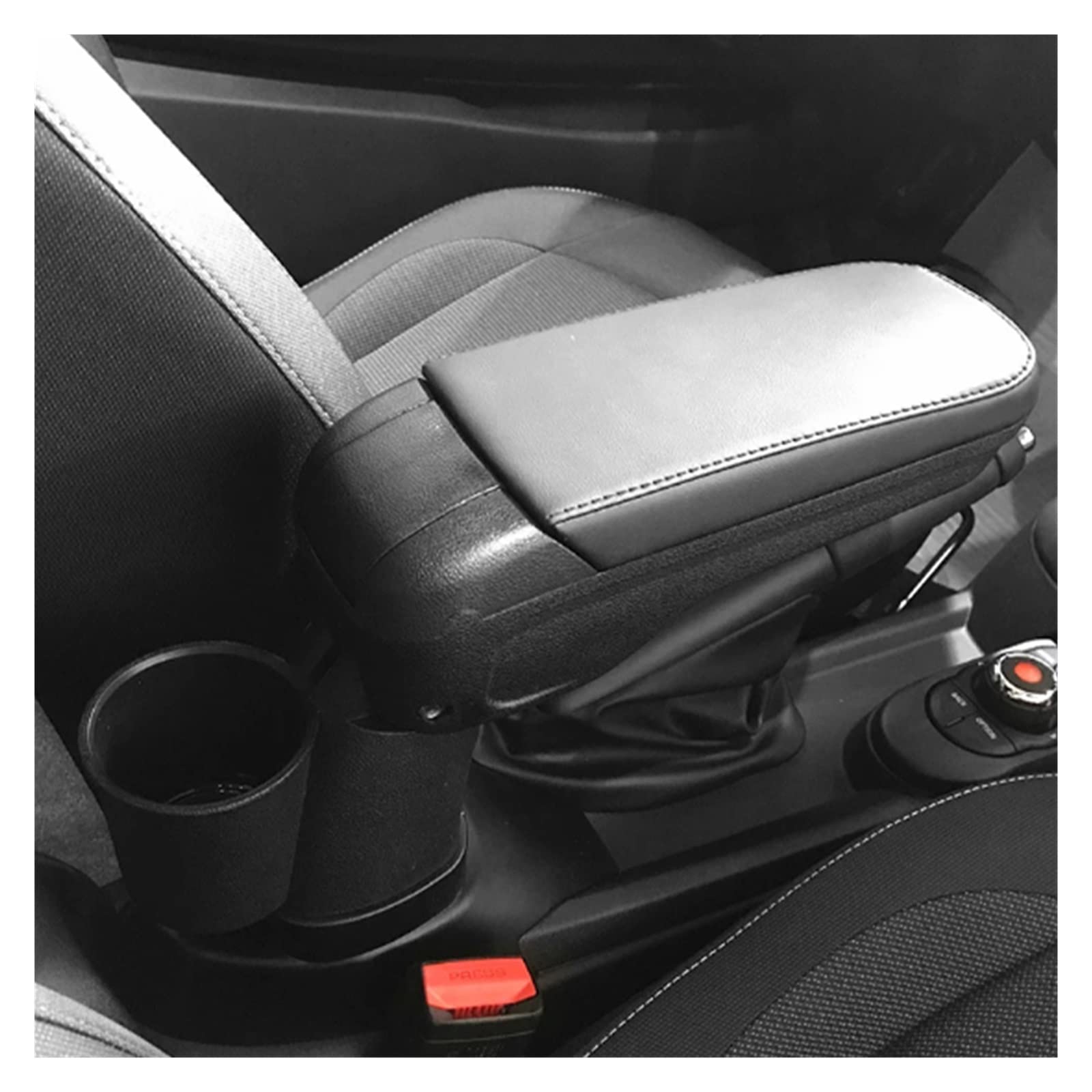 VWUNFRES Adjustable Armrest Organizer for Mini F55–F57
