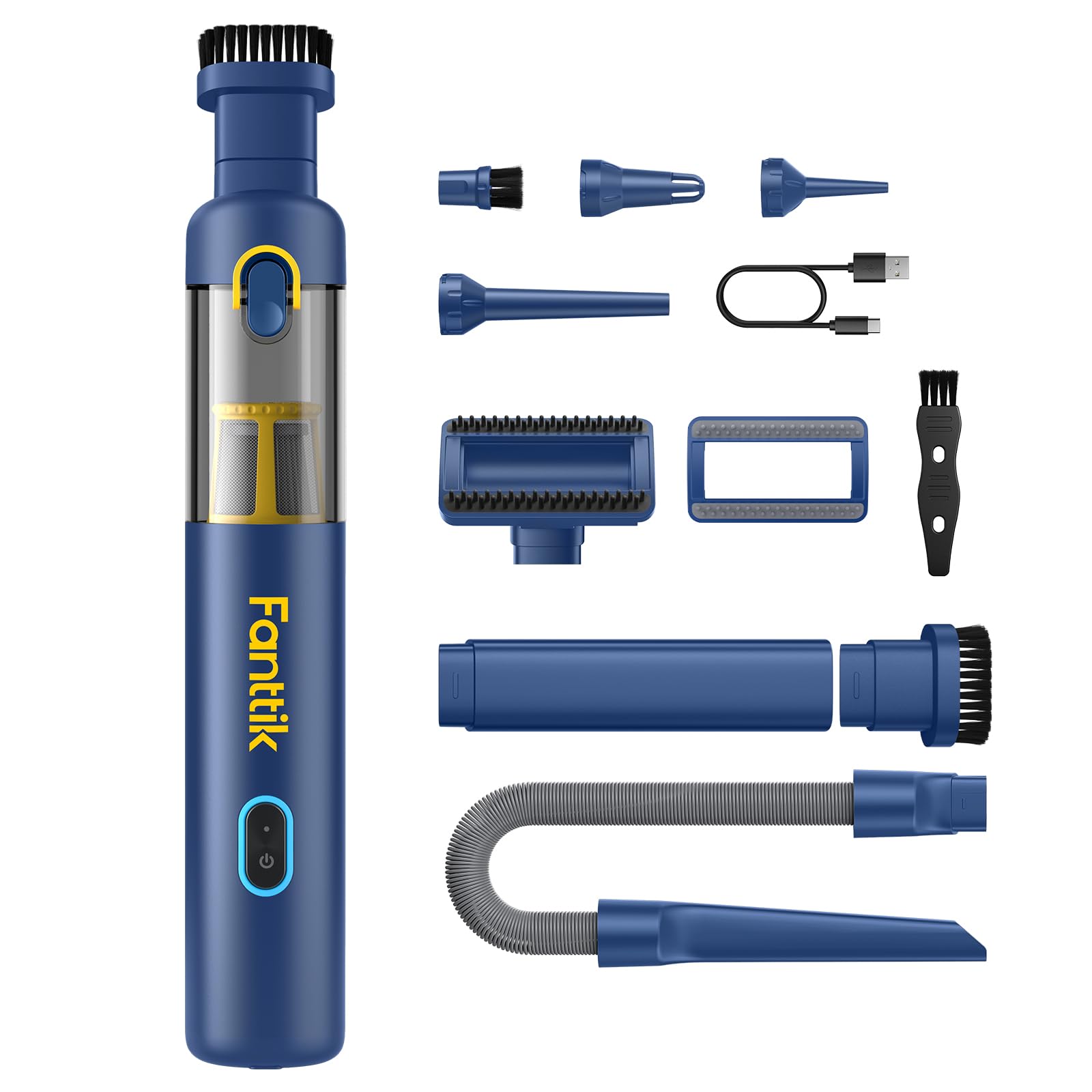 Fanttik Slim V8 APEX 4-in-1 Car Vacuum & Air Duster