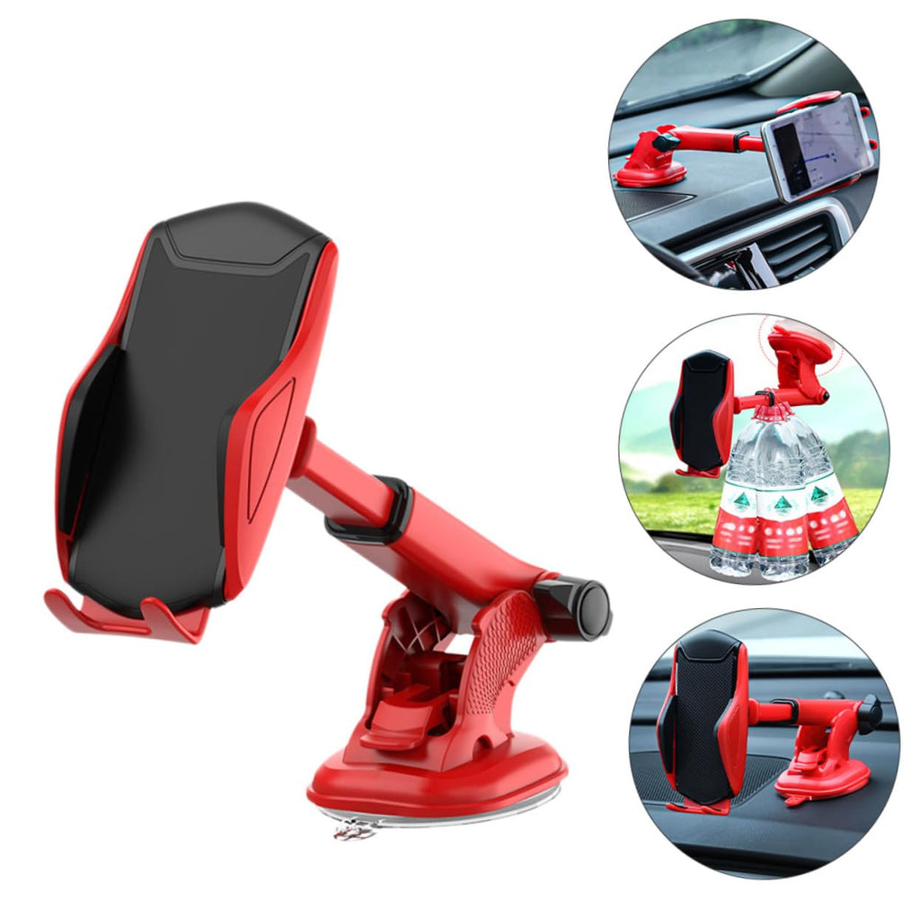 GRCQLWT 3-in-1 Car Phone Mount for Dash, Vent & Windshield