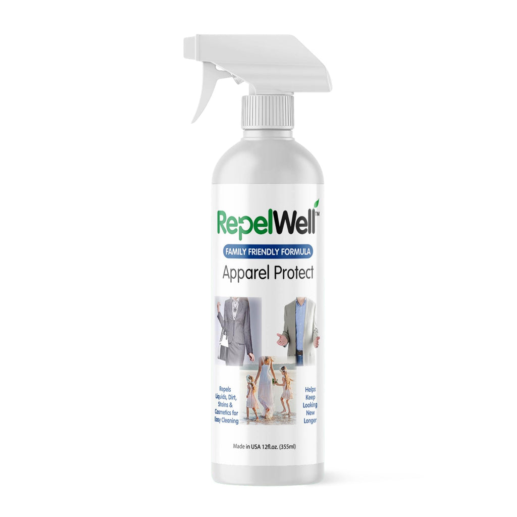 RepelWell Multi-Protect Stain & Water Repellent Eco-Friendly, Pet-Safe Spray for Upholstery, Leather, Footwear & More
