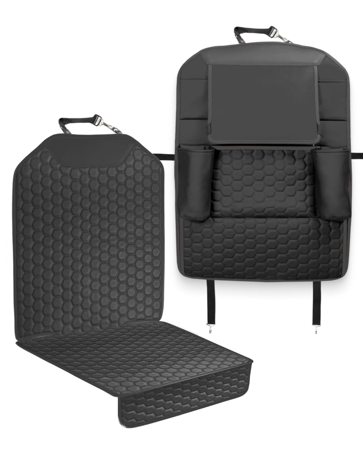Owleys Backseat Organizer & Kick Mat Seat Protector