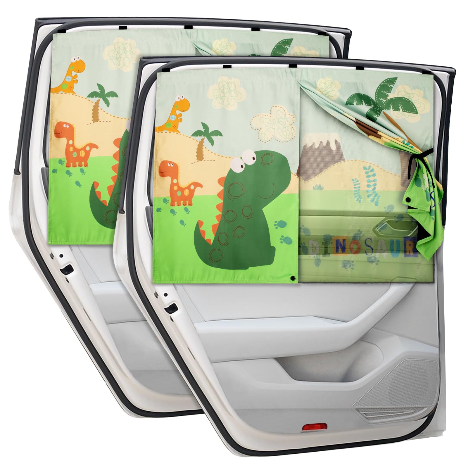 DIZA100 Magnetic UV-Protective Side Window Shade for Babies