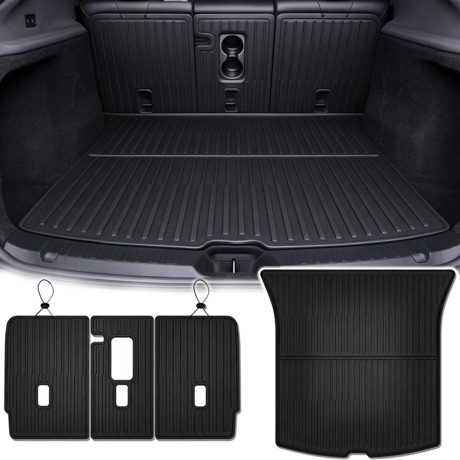 All-Weather Floor Mats for 2025–2026 Tesla Model Y Juniper