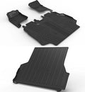 for Toyota 70series LC78 Car Carpet Custom Floor Mat Trunk Clean with Clips(Floor mat)