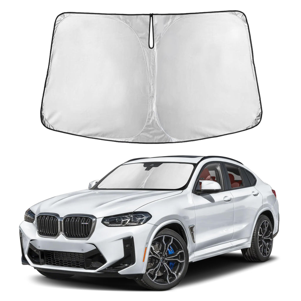Autovir Windshield Sun Shade, Front car Window Shades Sun Visors