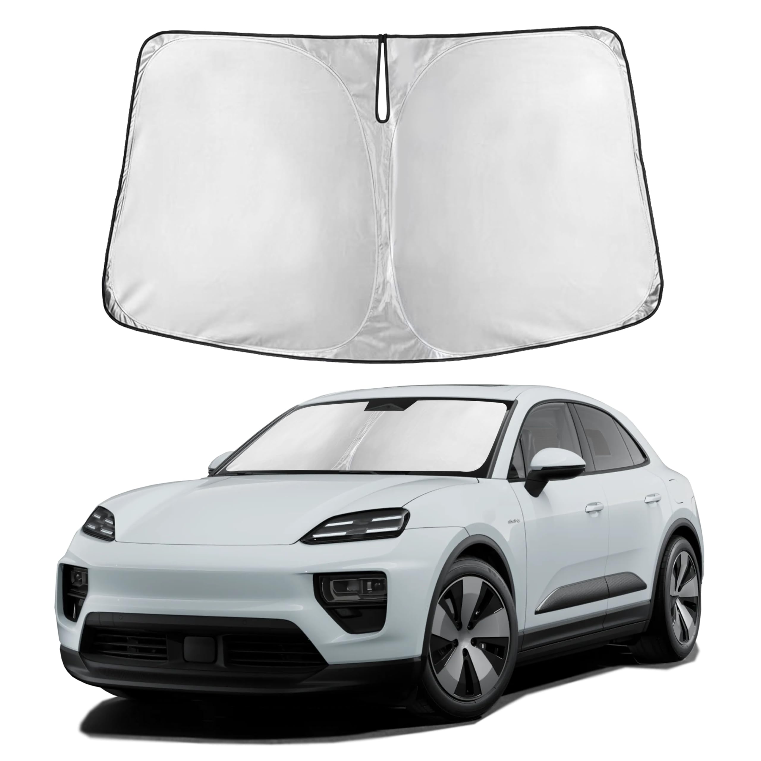 Autovir Windshield Sun Shade, Front car Window Shades Sun Visors