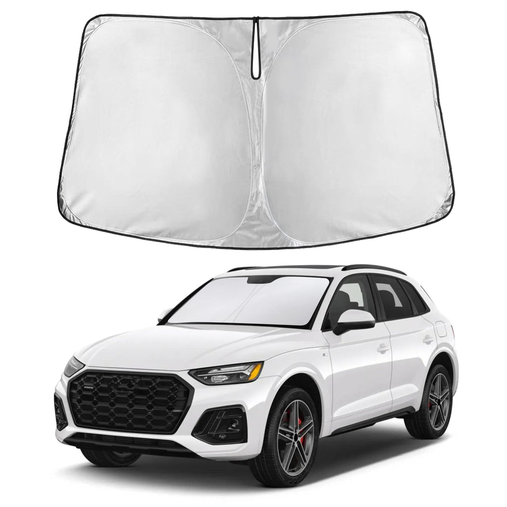 Autovir Windshield Sun Shade, Front car Window Shades Sun Visors