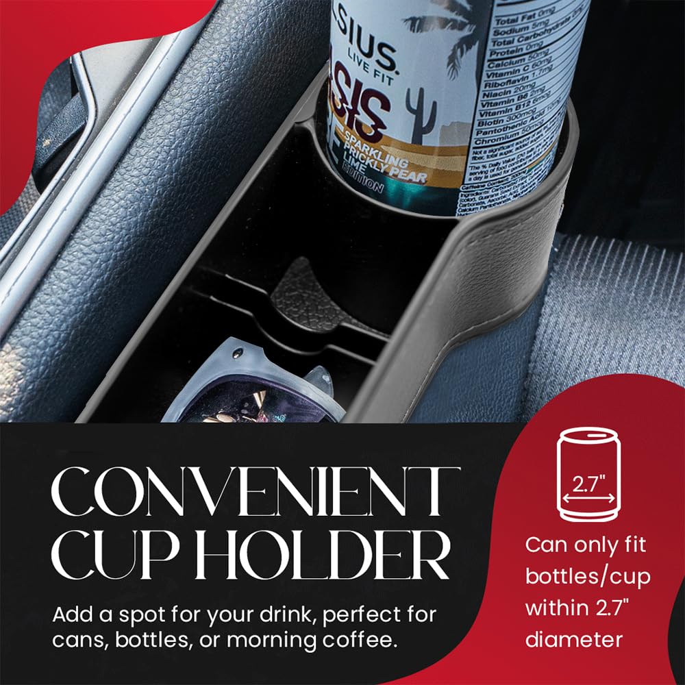 KINGALL 2-Pack Car Seat Gap Filler Organizers