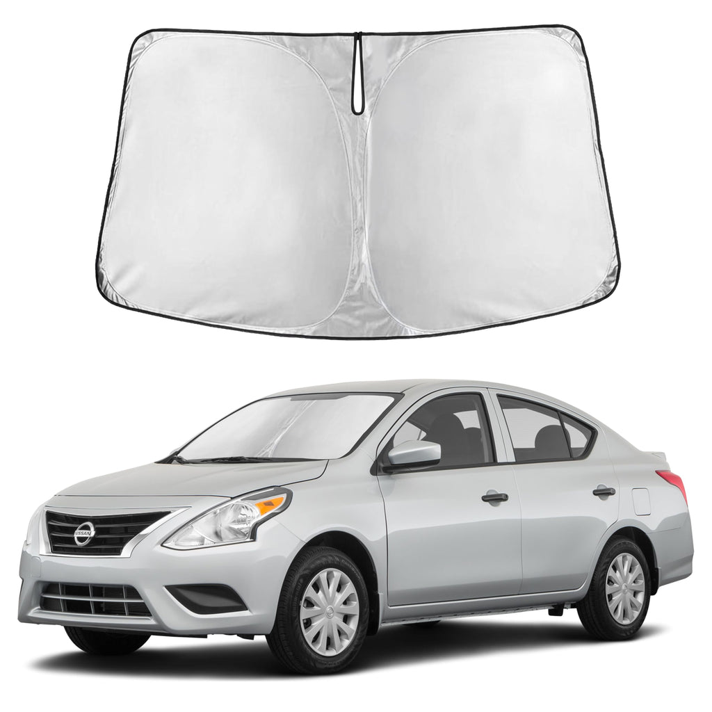 Autovir Windshield Sun Shade, Front car Window Shades Sun Visors