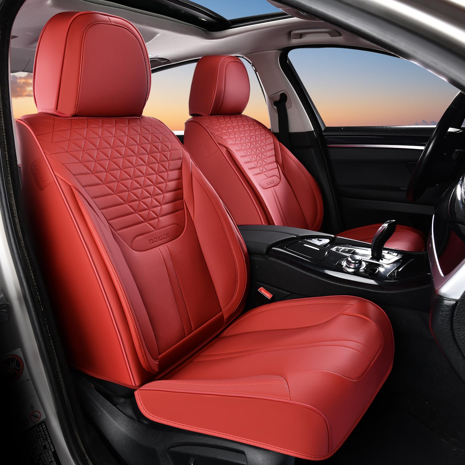 FLORICH Seat Covers, Leather Seat Covers, Luxury Car Seat Covers