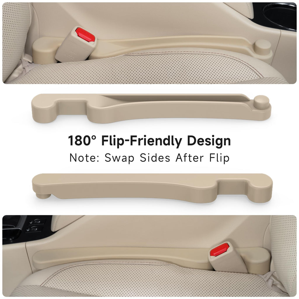 Givifive 3-in-1 Car Seat Gap Filler & Organizer Set