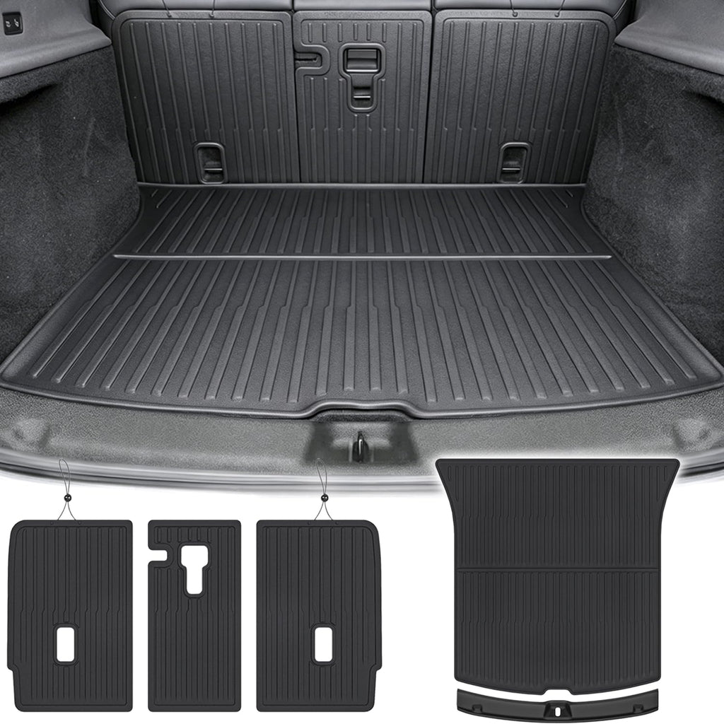 All Weather Floor Mats for Tesla Model Y Juniper 2026 2025 5-Seat (Not for Standard)