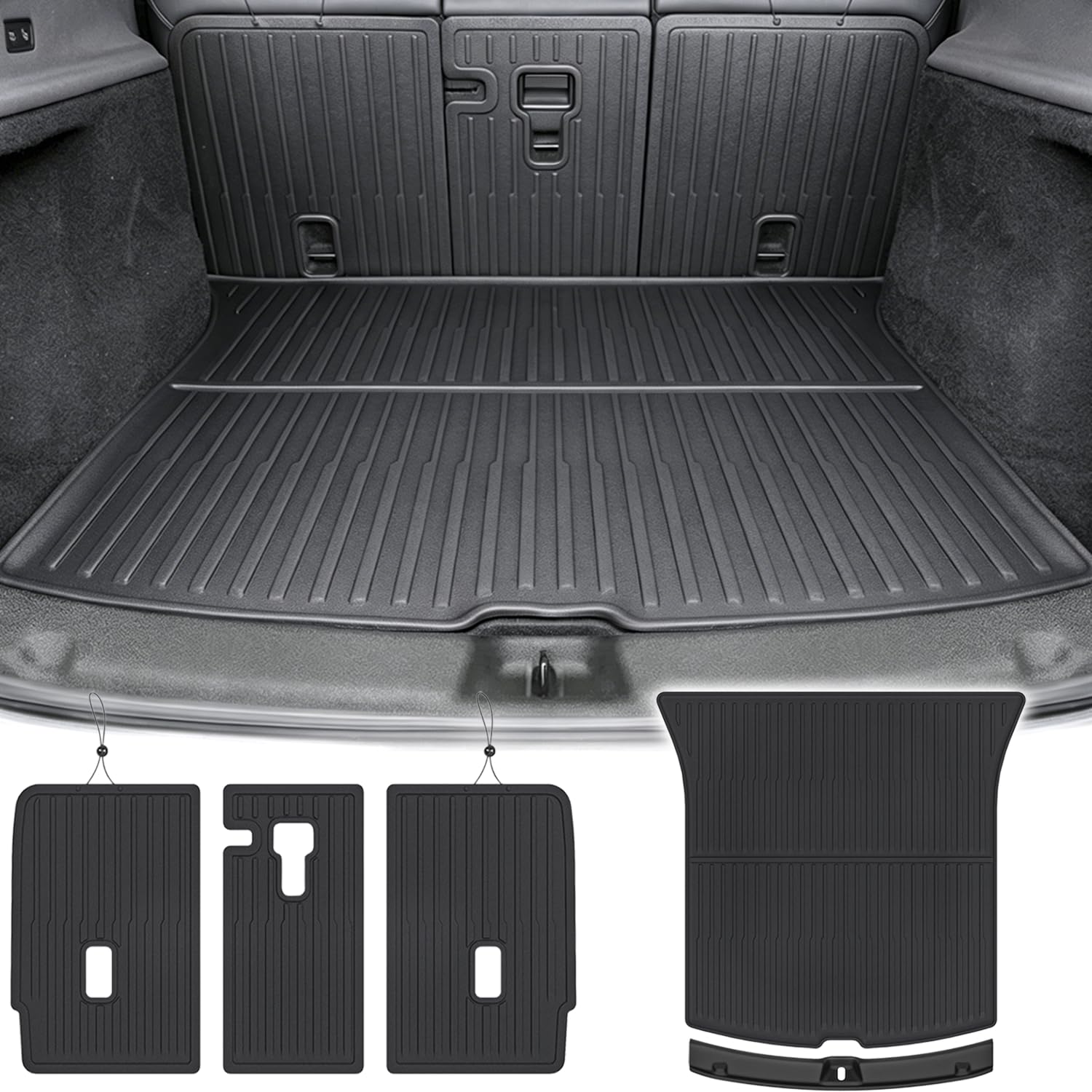All Weather Floor Mats for Tesla Model Y Juniper 2026 2025 5-Seat (Not for Standard)