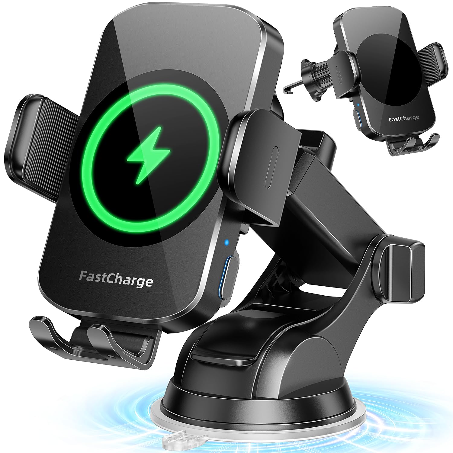BothLin 3-in-1 15W Auto-Clamping Wireless Car Mount