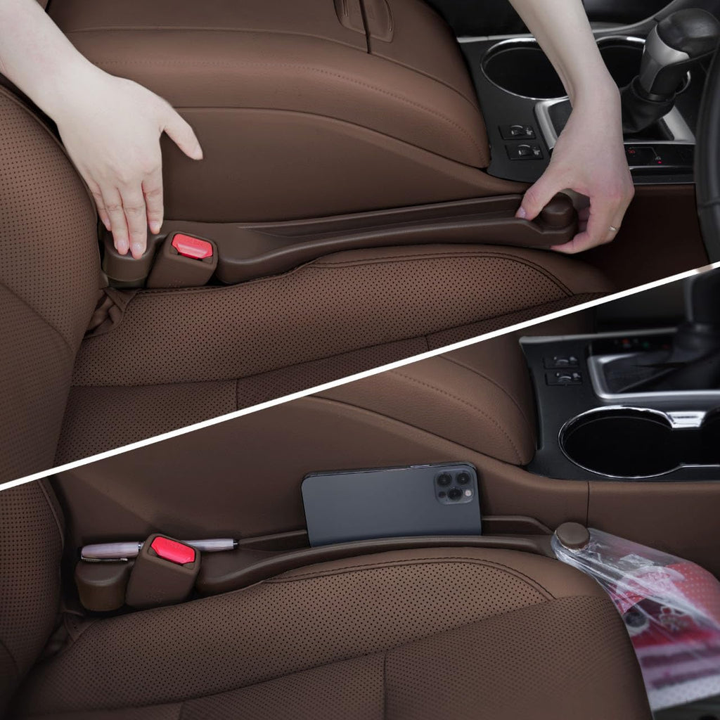 Givifive 3-in-1 Car Seat Gap Filler & Organizer Set