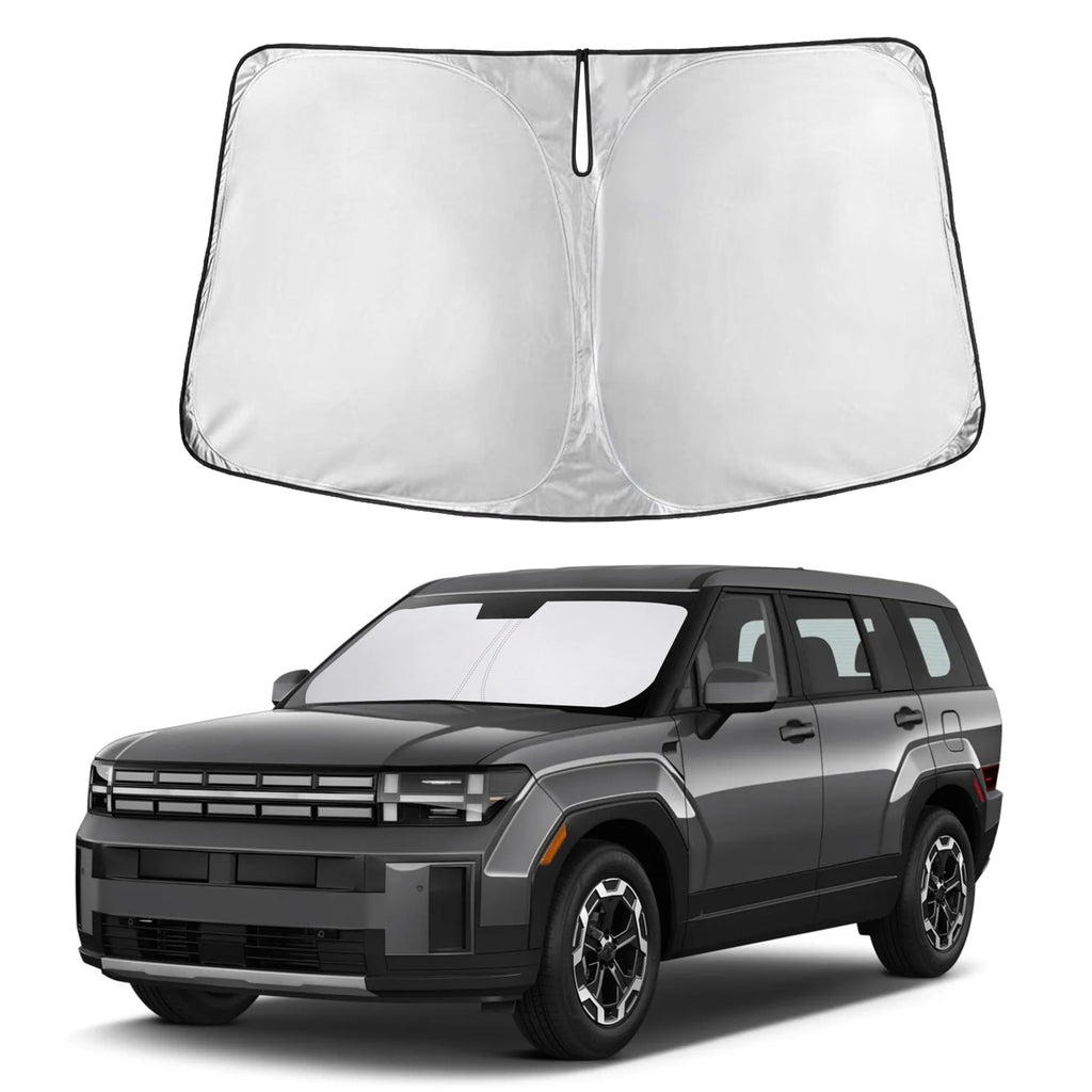 Autovir Windshield Sun Shade, Front car Window Shades Sun Visors