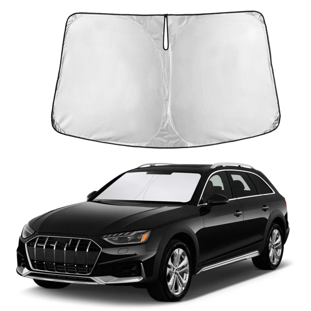 Autovir Windshield Sun Shade, Front car Window Shades Sun Visors