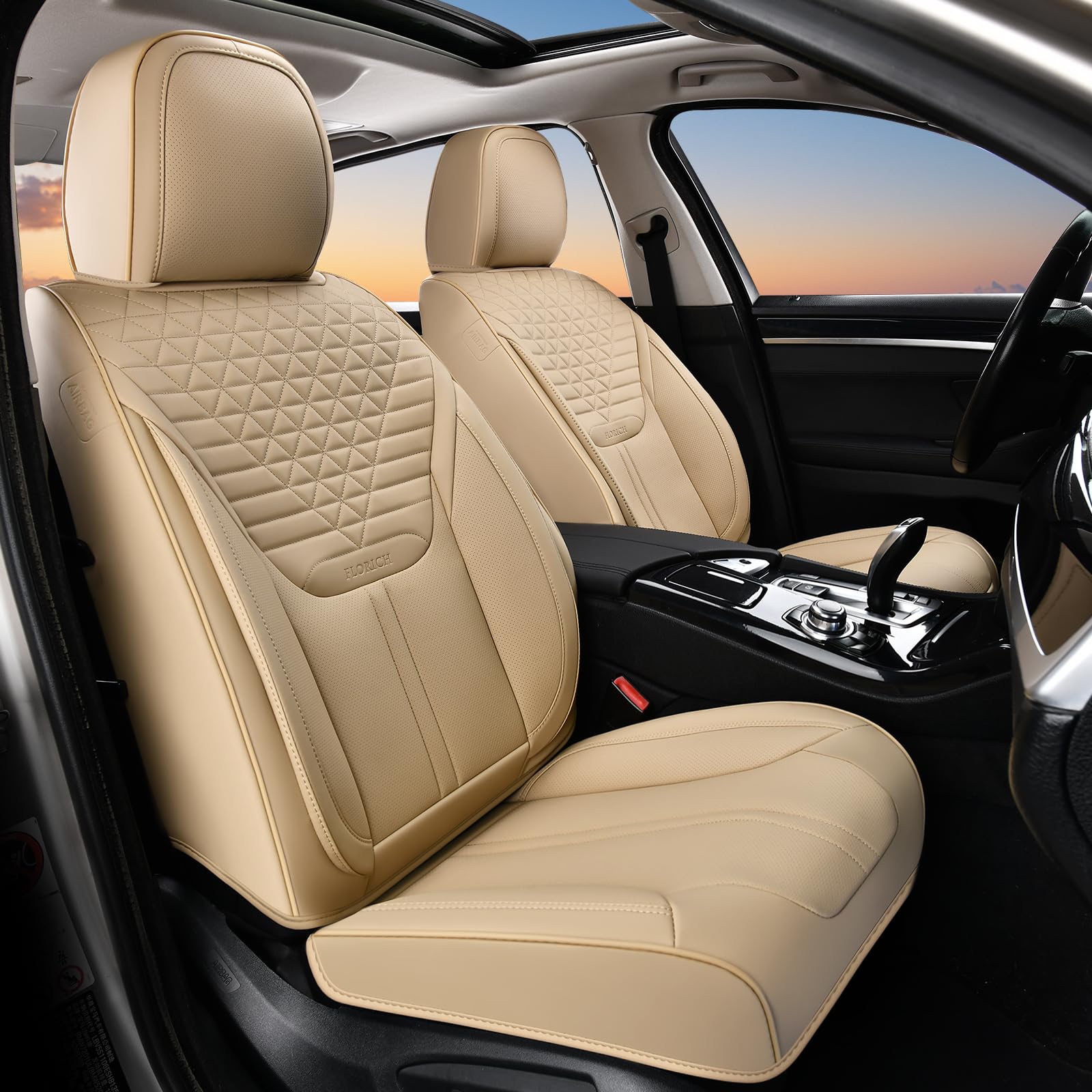FLORICH Seat Covers, Leather Seat Covers, Luxury Car Seat Covers