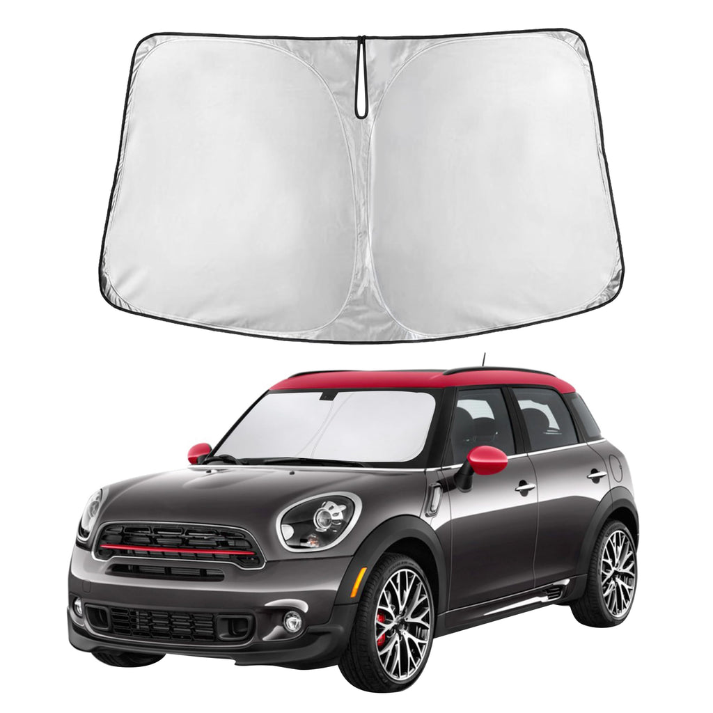 Autovir Windshield Sun Shade, Front car Window Shades Sun Visors