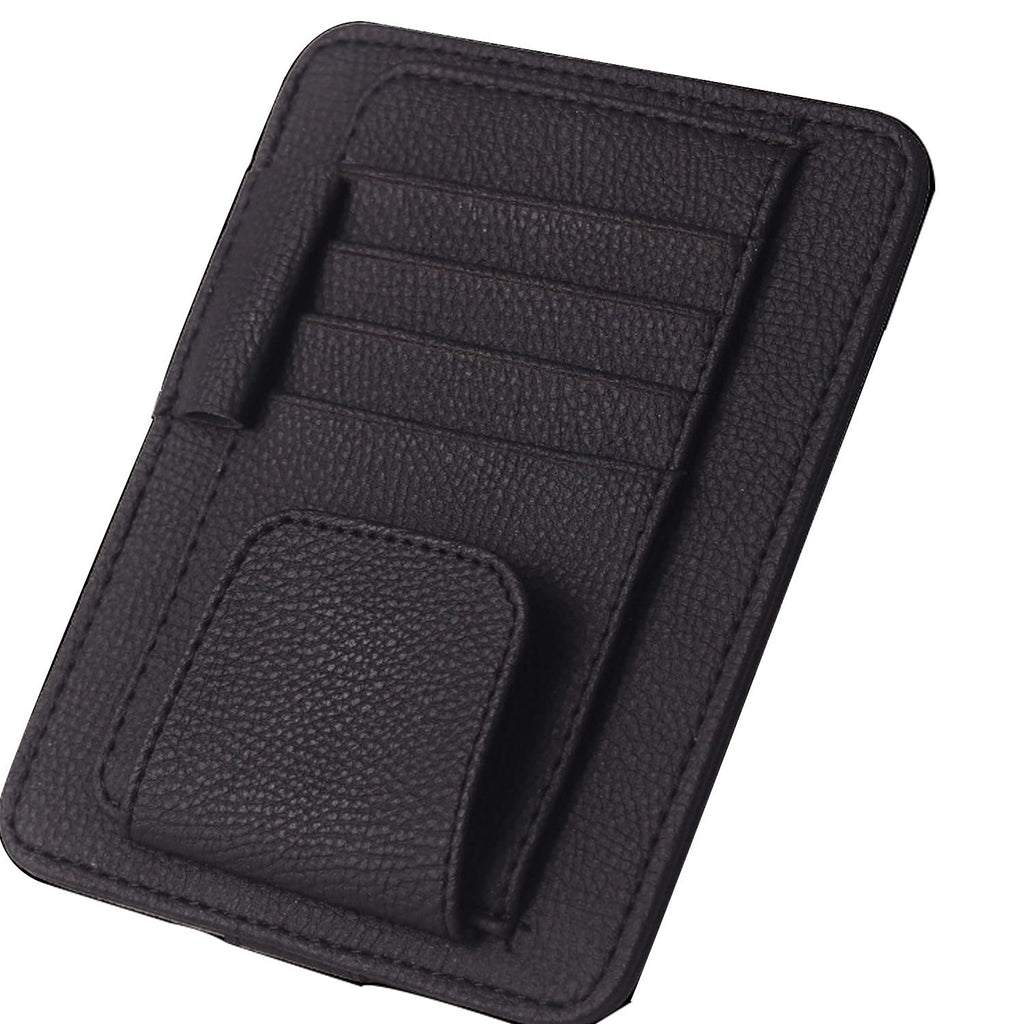 Leather Car Sun Visor Organizer & Document Holder
