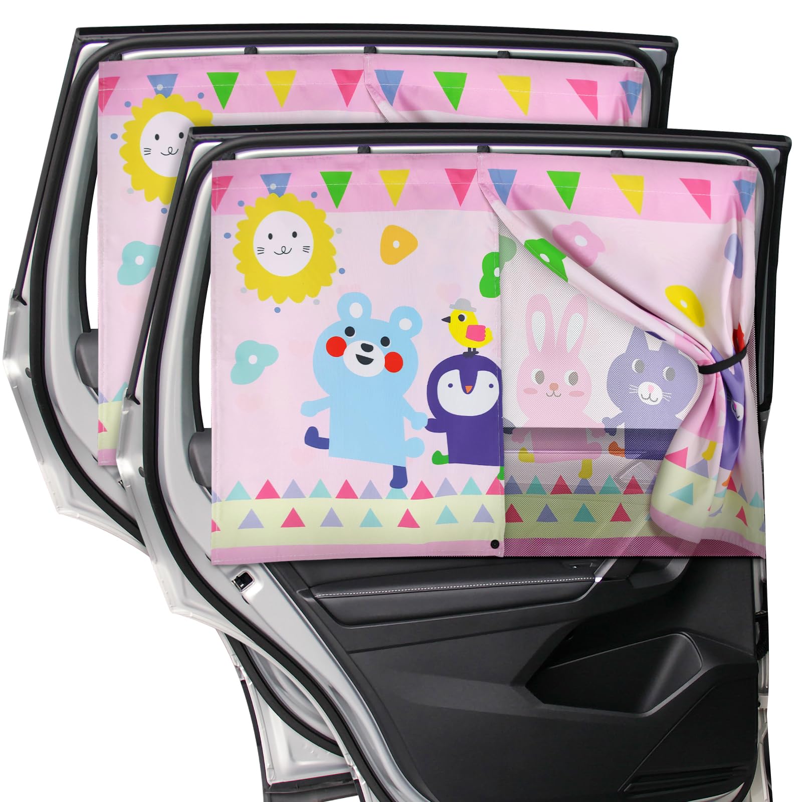 DIZA100 Magnetic UV-Protective Side Window Shade for Babies
