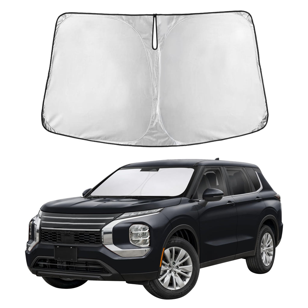 Autovir Windshield Sun Shade, Front car Window Shades Sun Visors