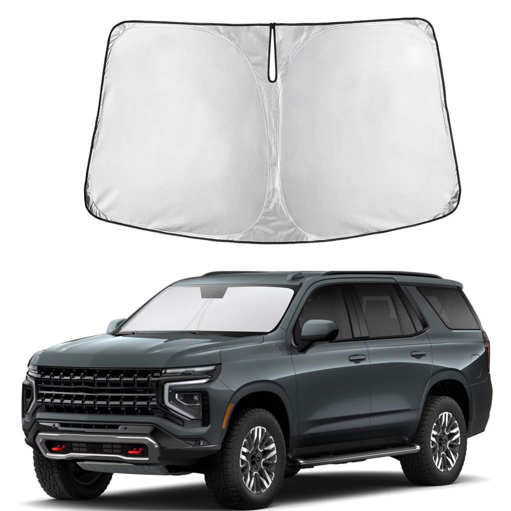 Autovir Windshield Sun Shade, Front car Window Shades Sun Visors