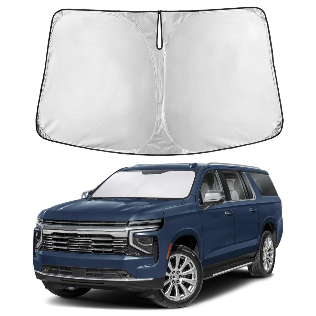 Autovir Windshield Sun Shade, Front car Window Shades Sun Visors