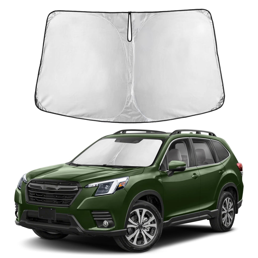Autovir Windshield Sun Shade, Front car Window Shades Sun Visors